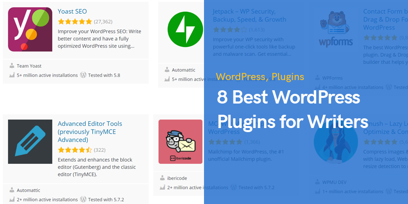best wp plugins writers featured image IT community service https://pepdrink.com Best WordPress Plugins for Your Website: Make Your Site Even Better